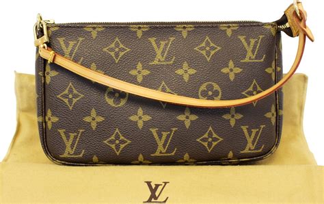 louis vuitton pochette accessoires monogram mini brown stores